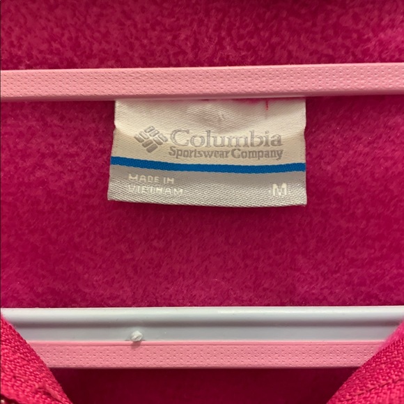 Columbia Ladies Breast Cancer Supporter Fleece Full Zip Jacket 🩷 - Picture 3 of 16